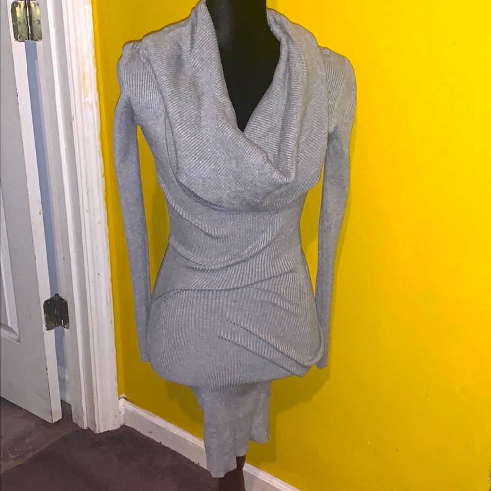 Cowl Neck Bodycon Dress